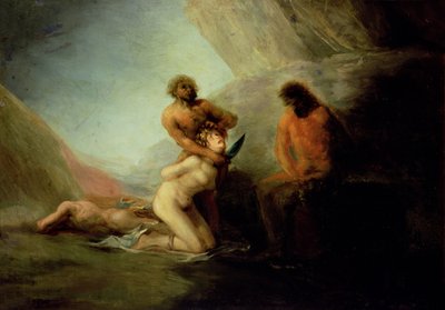 La ejecución, c.1808-12 (óleo sobre lienzo) de Francisco Jose de Goya y Lucientes