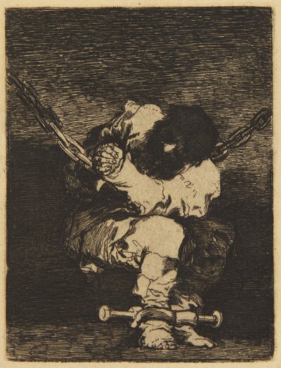 El pequeño prisionero (Delteil XIV, n.º 31; Harris 26) de Francisco Jose de Goya y Lucientes