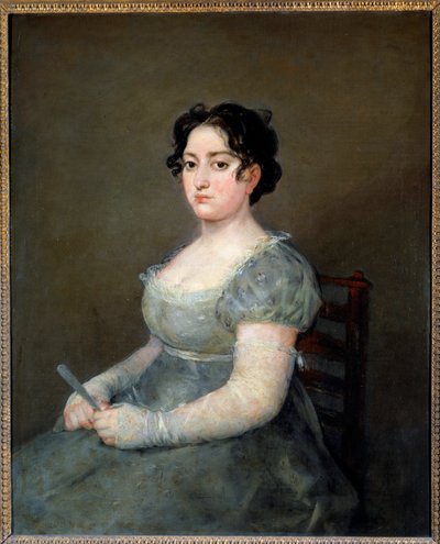La mujer del abanico de Francisco de Goya
