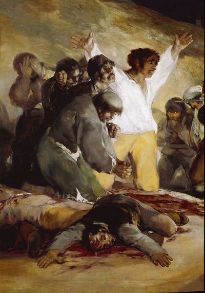 El fusilamiento del 3 de mayo de Francisco de Goya