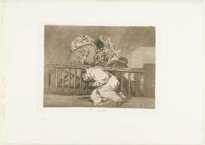 Así es como sucedió, lámina 47 de Los desastres de la guerra de Francisco Jose de Goya y Lucientes