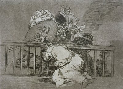 Así es como sucedió, placa 47 de "Los desastres de la guerra de Francisco Jose de Goya y Lucientes