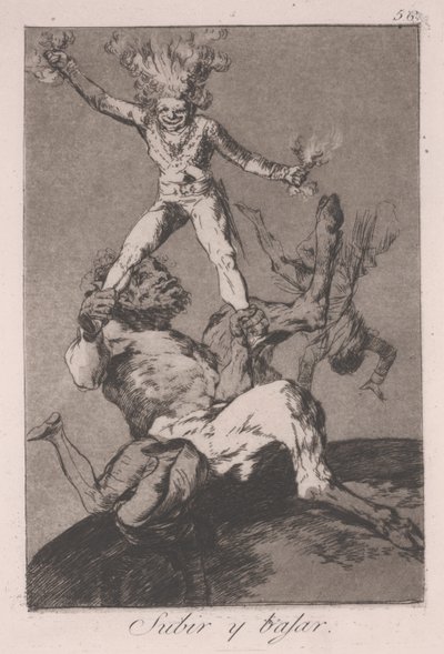 Subir y bajar de Francisco de Goya