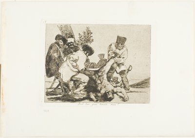 ¿Qué más se puede hacer, lámina 33 de Los desastres de la guerra de Francisco Jose de Goya y Lucientes