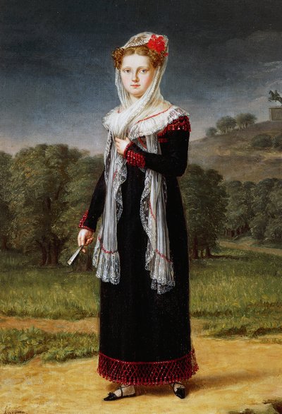 Retrato de María Luisa, duquesa de Parma (Viena de Francisco Lacoma