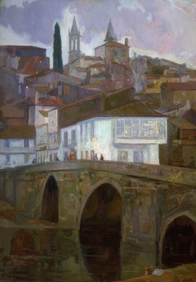 Entre luces (Betanzos) de Francisco Llorens Diaz