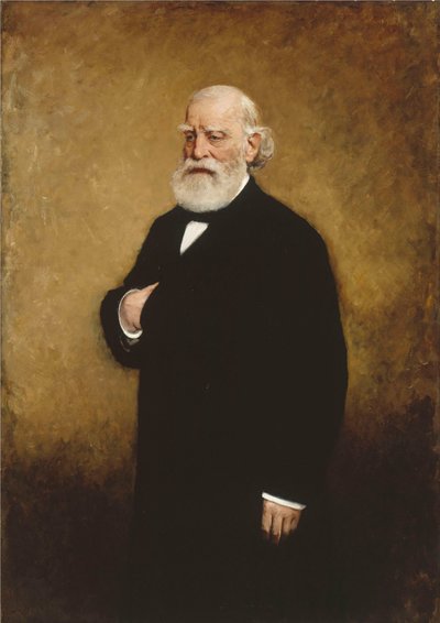 Retrato de François-Vincent Raspail 1794-1878, 1878 de Francisco Miralles