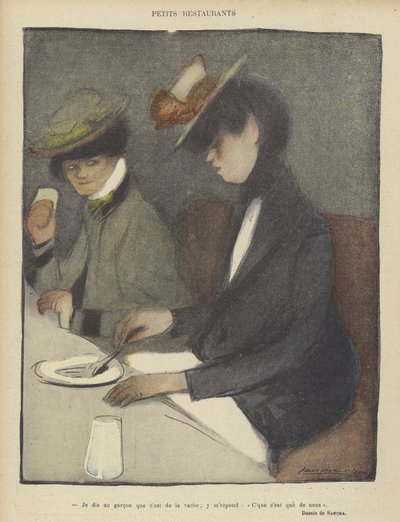 Ilustración para Le Rire de Francisco Sancha y Lengo