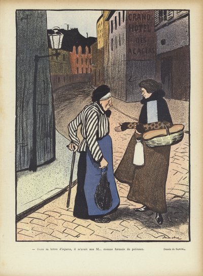 Ilustración para Le Rire de Francisco Sancha y Lengo