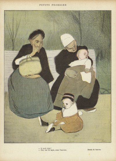 Ilustración para Le Rire de Francisco Sancha y Lengo
