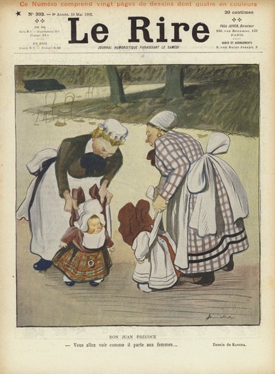 Ilustración para Le Rire de Francisco Sancha y Lengo