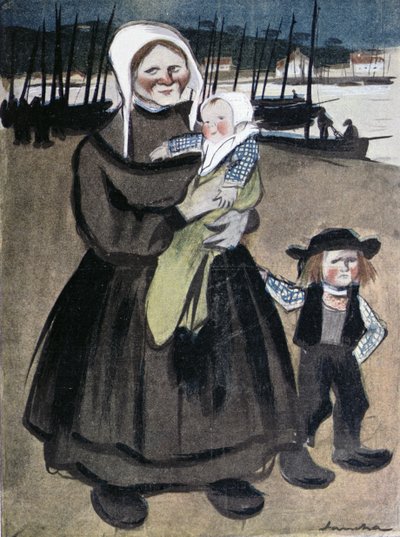 La Hambruna en Bretaña, ilustración de una edición especial de 