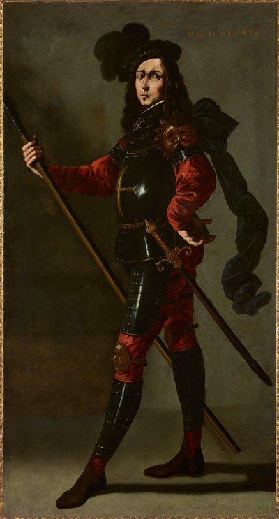 El Infante P. Bustos de Lara de Francisco de Zurbaran