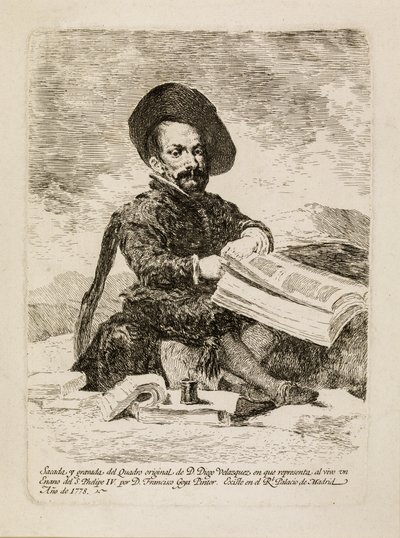 Un Enano [El Primo] de Francisco de Goya