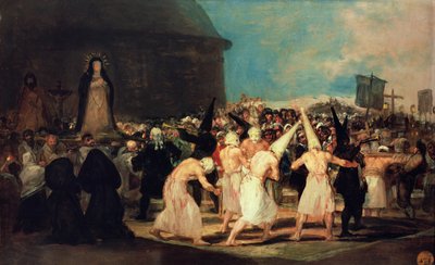 Una Procesión de Flagelantes de Francisco de Goya