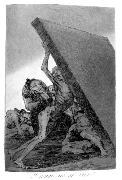 ¡Y aún no se van!, 1799 de Francisco de Goya