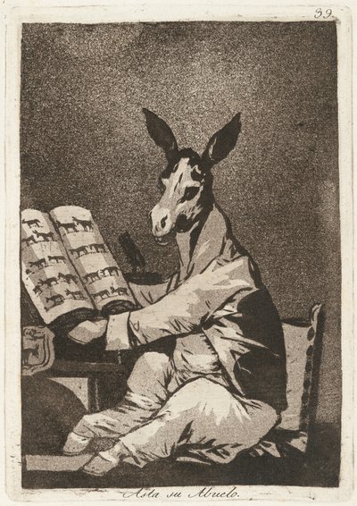 Así era su abuelo de Francisco de Goya