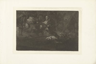Locura funeraria Funebre dispar Los Disparates (Las locuras) (título de la serie) Los Proverbios (Los Proverbios) (título de la serie) de Francisco de Goya