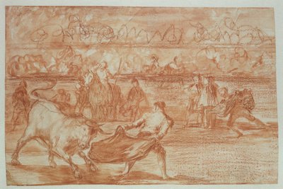 Corrida de toros, 1815-16 de Francisco de Goya