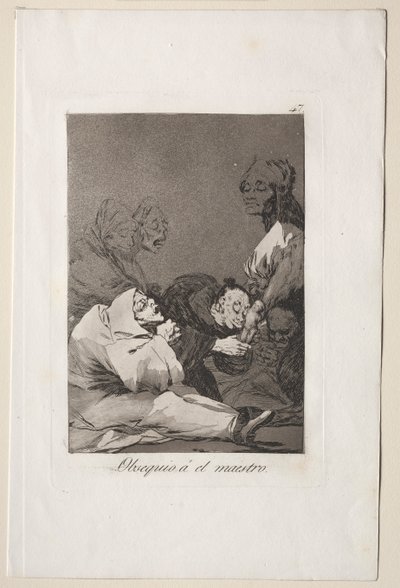 Caprichos: Un regalo para el maestro de Francisco de Goya