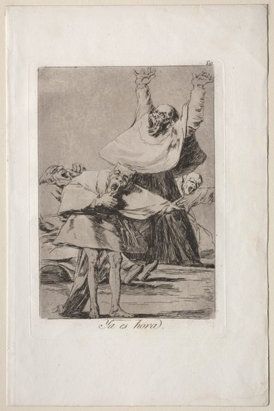 Caprichos: Es hora de Francisco de Goya
