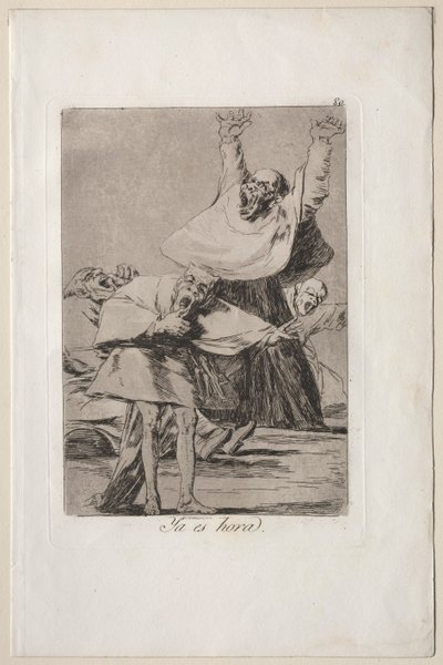 Caprichos: Es hora de Francisco de Goya