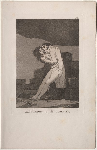 Caprichos: Amor y Muerte de Francisco de Goya