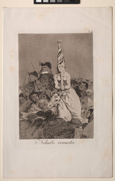 Caprichos: No Se Pudo Hacer Nada de Francisco de Goya