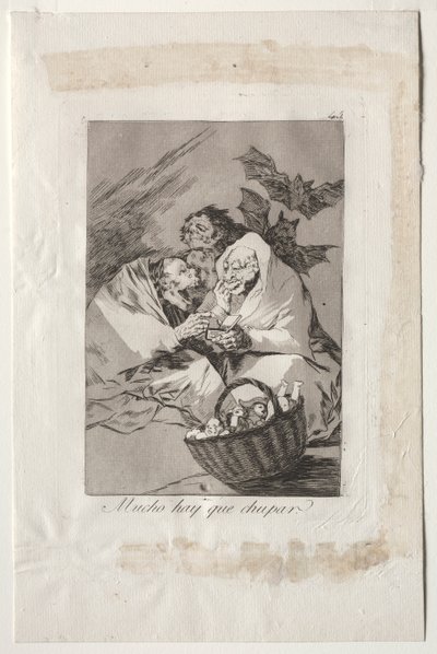 Caprichos:  There is Plenty to Suck de Francisco de Goya