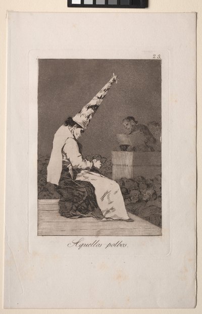 Caprichos: Esos Granos de Polvo de Francisco de Goya