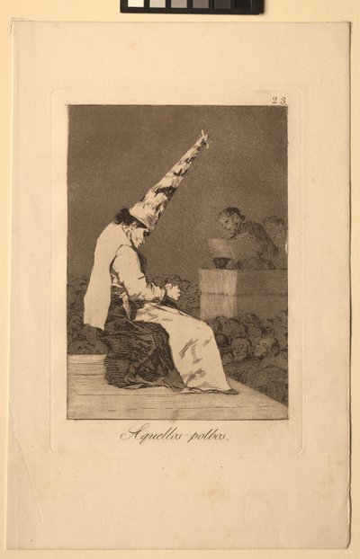 Caprichos: Esas motas de polvo de Francisco de Goya