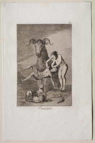 Caprichos: Juicios de Francisco de Goya