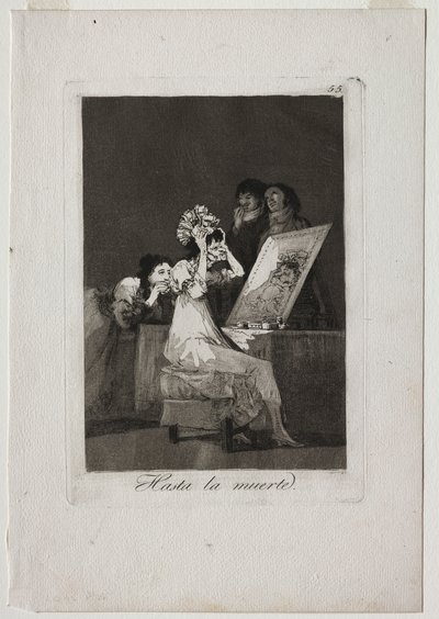 Caprichos: Hasta la muerte de Francisco de Goya