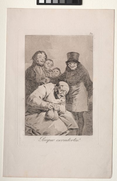 Caprichos: ¿Por Qué Esconderlos? de Francisco de Goya