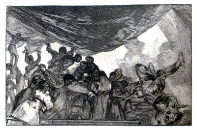 Fantasía clara, 1819-1823 de Francisco de Goya