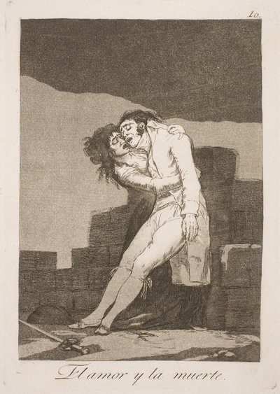 La muerte y el amor de Francisco de Goya