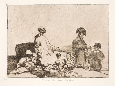 Son de otra raza (61) de Francisco de Goya