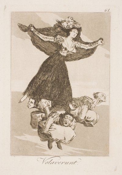Se han ido volando de Francisco de Goya