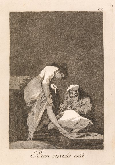 ¡Lo tiene! de Francisco de Goya