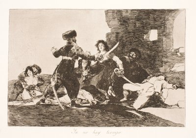 Ya es demasiado tarde (19) de Francisco de Goya