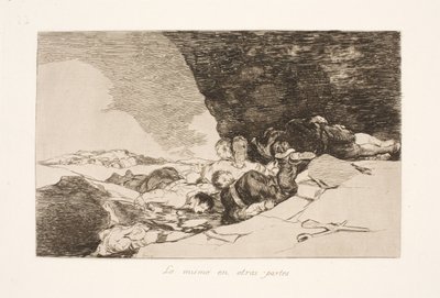 Lo mismo de otra manera (23) de Francisco de Goya