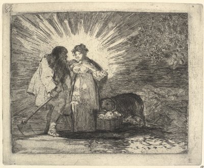 Esto es lo verdadero (82) de Francisco de Goya