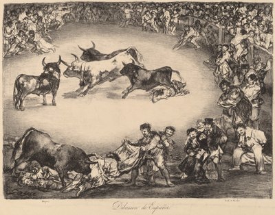 Diversión de España de Francisco de Goya