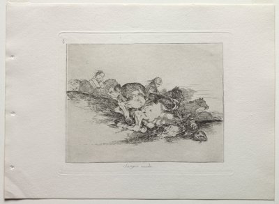 Disasters of War: It Always Happens de Francisco de Goya