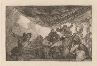 Disparate claro de Francisco de Goya