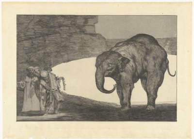 Locura de la bestia menospreciar a la bestia Los Disparates (Las locuras) (título de la serie) Los Proverbios (Los Proverbios) (título de la serie) de Francisco de Goya