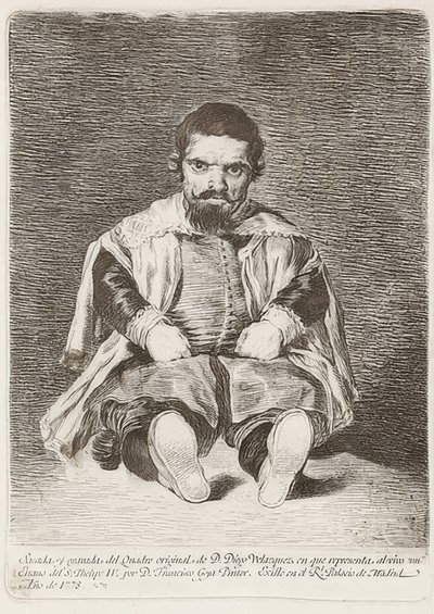 Un enano. 1778 de Francisco de Goya