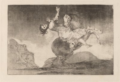 El caballo raptor de Francisco de Goya