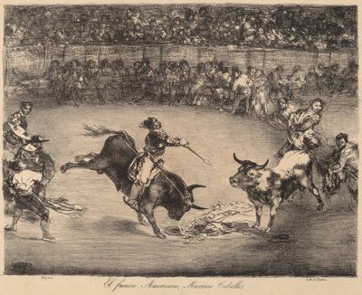 El famoso Americano, Mariano Ceballos de Francisco de Goya