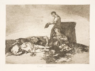 ¡Miseria! (48) de Francisco de Goya
